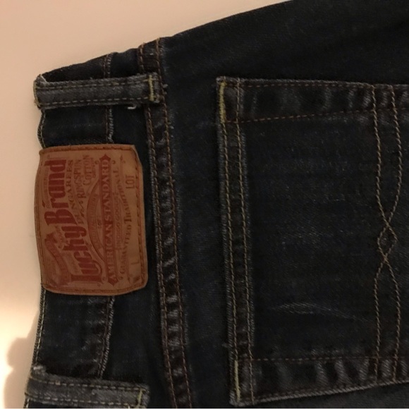 LUCKY BRAND JEANS WOMENS SHORT INSEAM SIZE 2 X 26 FLARED LEGS TWO BUTTON FLY - Picture 11 of 16